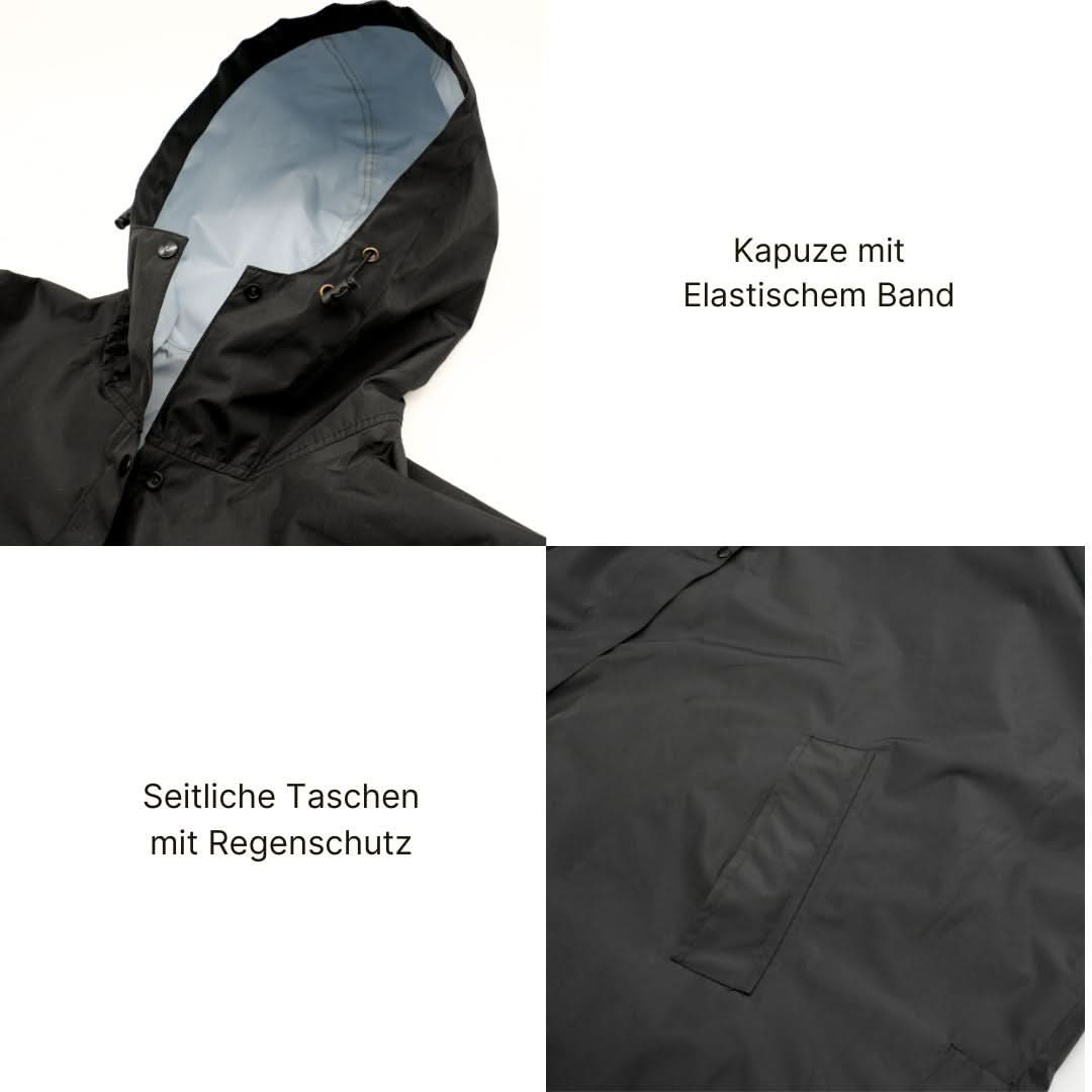 Regenponcho SKY - Schwarz