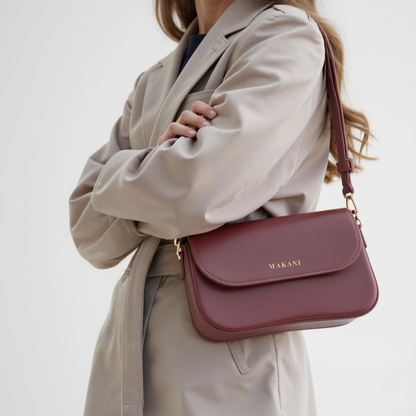 CLARA - BURGUNDY