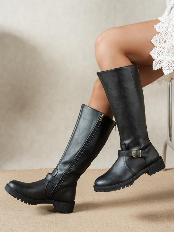 ELSIE Stiefel dunkelbraun, Seitenansicht